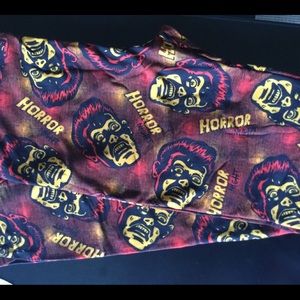 LularoeOS Horror Halloween leggings. HTF